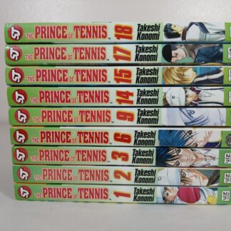 The Prince of Tennis set 1-3, 6, 9, 14-15, 17-18 Manga lot Takeshi Konomi