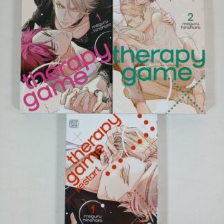 Therapy Game Manga Vol 1-2 & Therapy Game Restart Vol 1 BL Yaoi