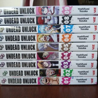 Undead Unluck Manga Volumes 1-9 Lot English Shonen Viz Media 1 2 3 4 5 6 7 8 9