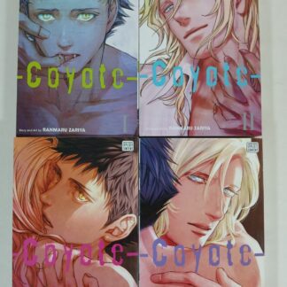 Coyote Manga Vol 1-4 in English by Ranmaru Zariya New Yaoi Sublime BL