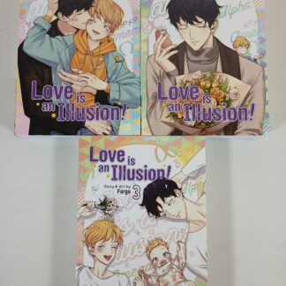 Love Is An Illusion Manga Set Volumes 1-3 English Edition Manhwa BL Yaoi Romance