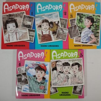 Asadora! 1-5 Manga English - Naoki Urasawa Authentic Viz Signature
