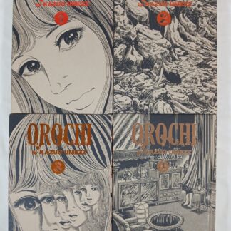 Orochi: The Perfect Edition English Manga Vol. 1-4 Kazuo Umezz, Hardcover