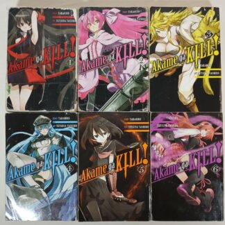 Akame Ga Kill! Manga Volumes 1-6 Yen Press