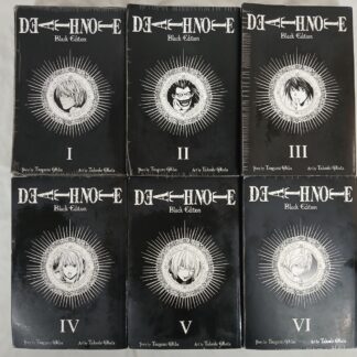 Death Note Manga Black Edition 6 Books Set Vol. 1-12 by Tsugumi Ohba