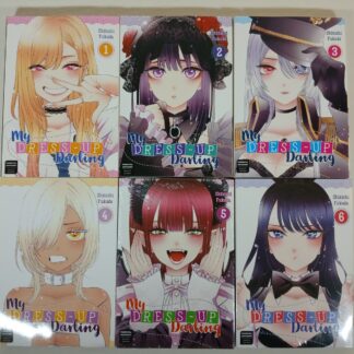 My Dress Up Darling Manga Series 1-6 (5&6 NIS) English Authentic Square Enix