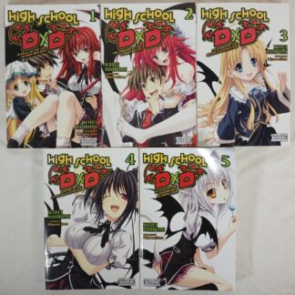 High School DxD Light Novel Vol 1, 2, 3, 4, 5 Lot English Paperback