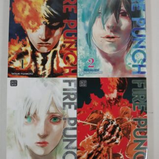 Fire Punch English Manga, Vol 1-4 Authentic Viz Signature Tatsuki Fujimoto