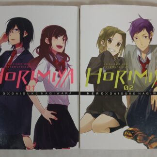 Horimiya Volume 1-2 Manga, English Daisuke Hagiwara
