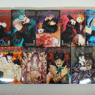 Jujutsu Kaisen Manga Volumes 0-7, 9 by Gege Akutami Authentic Shonen Jump