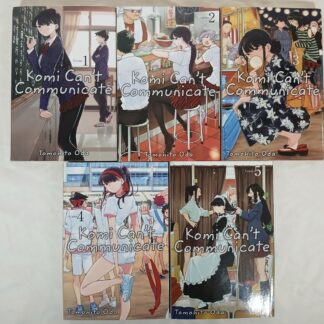 Komi Can't Communicate, Vol. 1-5, Tomohita Oda-Paperback Cover-ENGLISH