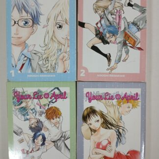 Your Lie in April Manga Vol 1–4 English Set Kodansha Comics Romance Drama