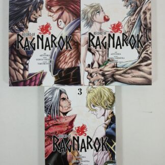 Record of Ragnarok Vol. 1-3 English Manga Authentic Viz Signature