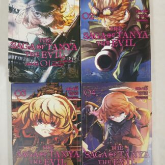 The Saga of Tanya the Evil Manga Volumes 1-4 English Yen Press