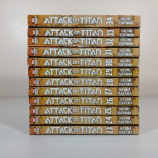 Attack On Titan Manga Wnglish Volumes 23-34 Authentic Kodansha Comics AOT