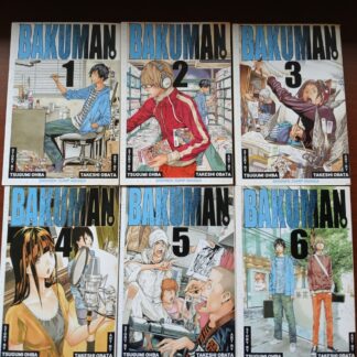 Bakuman Manga Vol 1-6 Set Manga English Manga Lot Authentic
