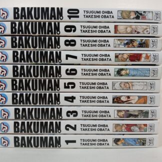 Bakuman Vol. 1-10 Manga Authentic Shonen Jump Tsugumi Ohba