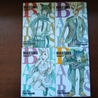 Beastars by Paru Itagaki Comic Books Lot of 4 Manga Series English Volumes 1-4