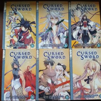 Chronicles of the Cursed Sword Volumes 6-12 Manga Graphic Novels Manga Lot