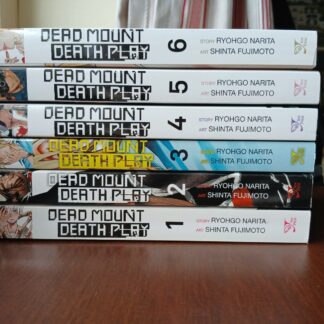 Dead Mount Death Play Manga Lot, Volume 1-6 English Authentic