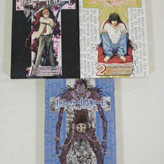 Death Note English Manga Volume Lot Volumes 1-3 Paperback