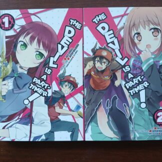 The Devil Is a Part-Timer! Vol. 1 -2 English Manga VGC Anime Book Soft Cover