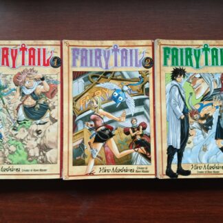 Lot Of 3 Fairytail Manga Volume 1-3 Authentic Kodansha Comics Manga Lot