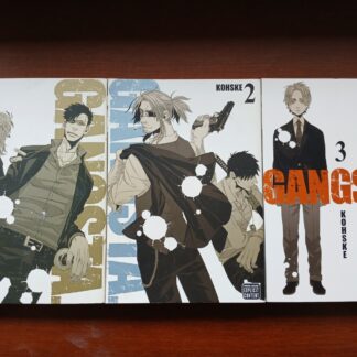GANGSTA Manga, Vol. 1-3 English Manga Lot Authentic