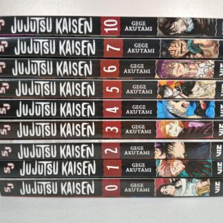 Jujutsu Kaisen Manga Series, Vol 0-7, 10 English Authentic Shonen Jump
