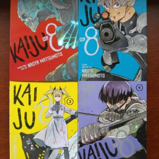 Kaiju No. 8 Manga Lot Vol. 1-4 Authentic English Shonen Jump Viz Media
