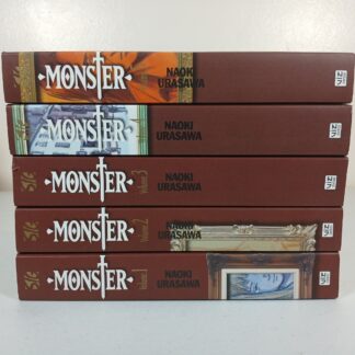 Monster: Perfect Edition by Naoki Urasawa Manga Vol 1-5 Authentic Viz Signature