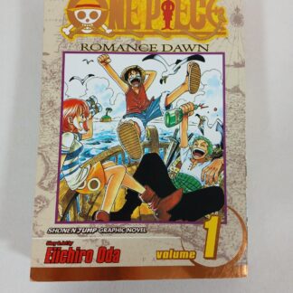 One Piece Vol 1 Gold Foil Cover Manga English Authentic Shonen Jump