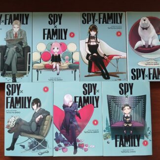 Spy x Family Manga Series Volumes 1-7 English Edition, Viz Media, Shonen Jump