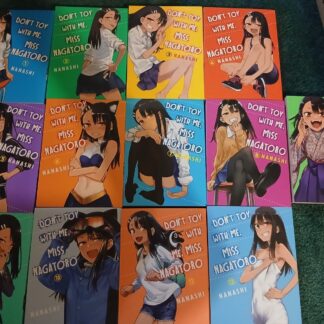 Don’t toy with me, Miss Nagatoro 1-10, 12-14 English Manga Lot