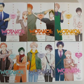 Wotakoi Love is Hard for Otaku Vol 1-6 Manga Lot