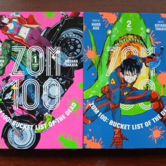 Zom 100 English Manga Lot Set Volumes 1-2