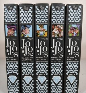 JoJo's Bizarre Adventure Part 4 Diamond Manga Vol 1-3, 7, 9 Hardcover Shonen Viz