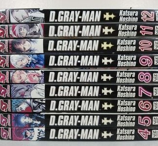 D. Gray-Man Manga Vol 4-12 Authentic Shonen Jump Advanced Viz English Hoshino