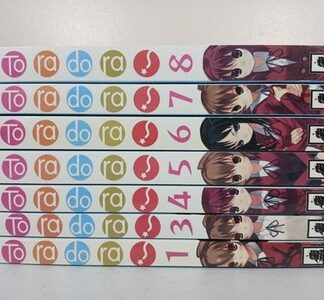 Toradora Light Novel Vol 1, 3-8 English Authentic Yuyuko Takekiya Yasu Seven Sea