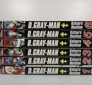 D. Gray-Man Manga Vol 1-6 Authentic Shonen Jump Advanced Viz English Hoshino