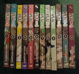 Kaiju No. 8 Manga Vol 1-12 Manga Lot