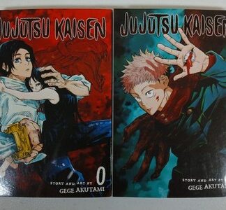 Jujutsu Kaisen Manga Vol 0-1 Gege Akutami Authentic Shonen Jump Viz English