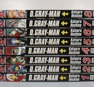 D. Gray-Man Manga Vol 1-8 Authentic Shonen Jump Advanced Viz English Hoshino