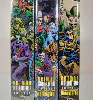 Batman Knightfall Omnibus Vol 1-3 Complete Set DC Comics 1-2 NIS Dust Jacket
