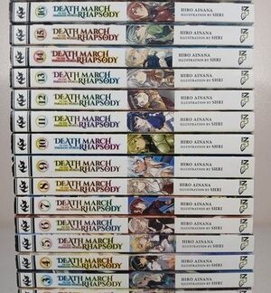 Death March to the Parallel World Rhapsody Light Novels Vol 1-17 English Ainana