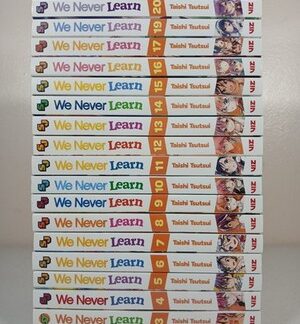 We Never Learn Manga Vol 2-17, 19-21 English Viz Media Taishi Tsutsui Shonen