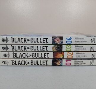 Black Bullet Manga Vol 1-4 Morinohon Kanzaki Shiden English Authentic