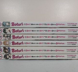 Bofuri: I Don't Want to Get Hurt so I'll Max Out My Defense Light Novel Vol 1-6