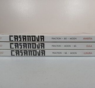 Casanova Hardcover Vol 1-3 Image Comics Fraction Bá Moon Authentic HC New Sealed