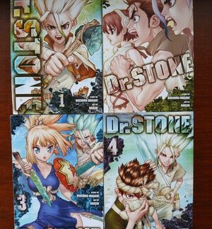 Dr Stone Manga - Volumes 1-4 Shonen Jump Viz Media Manga Lot Authentic